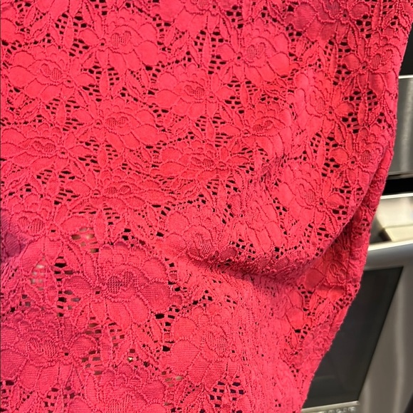 Croft & Barrow Red Fitted Sleeveless‎ Tank Top - Picture 4 of 7